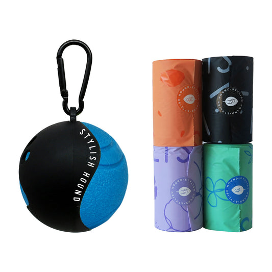Poop Bag + Black Ball Holder + Tough Ball