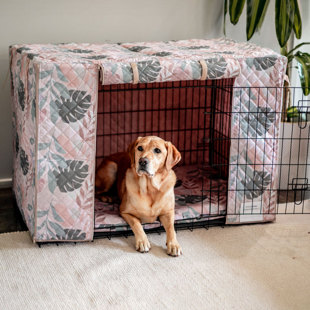 Dog crate covers designer best sale fabric australia