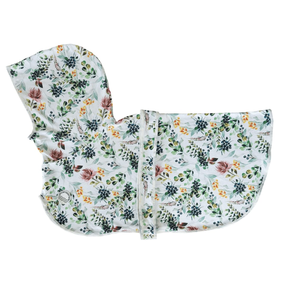 Evergreen Dog Robe - Evergreen