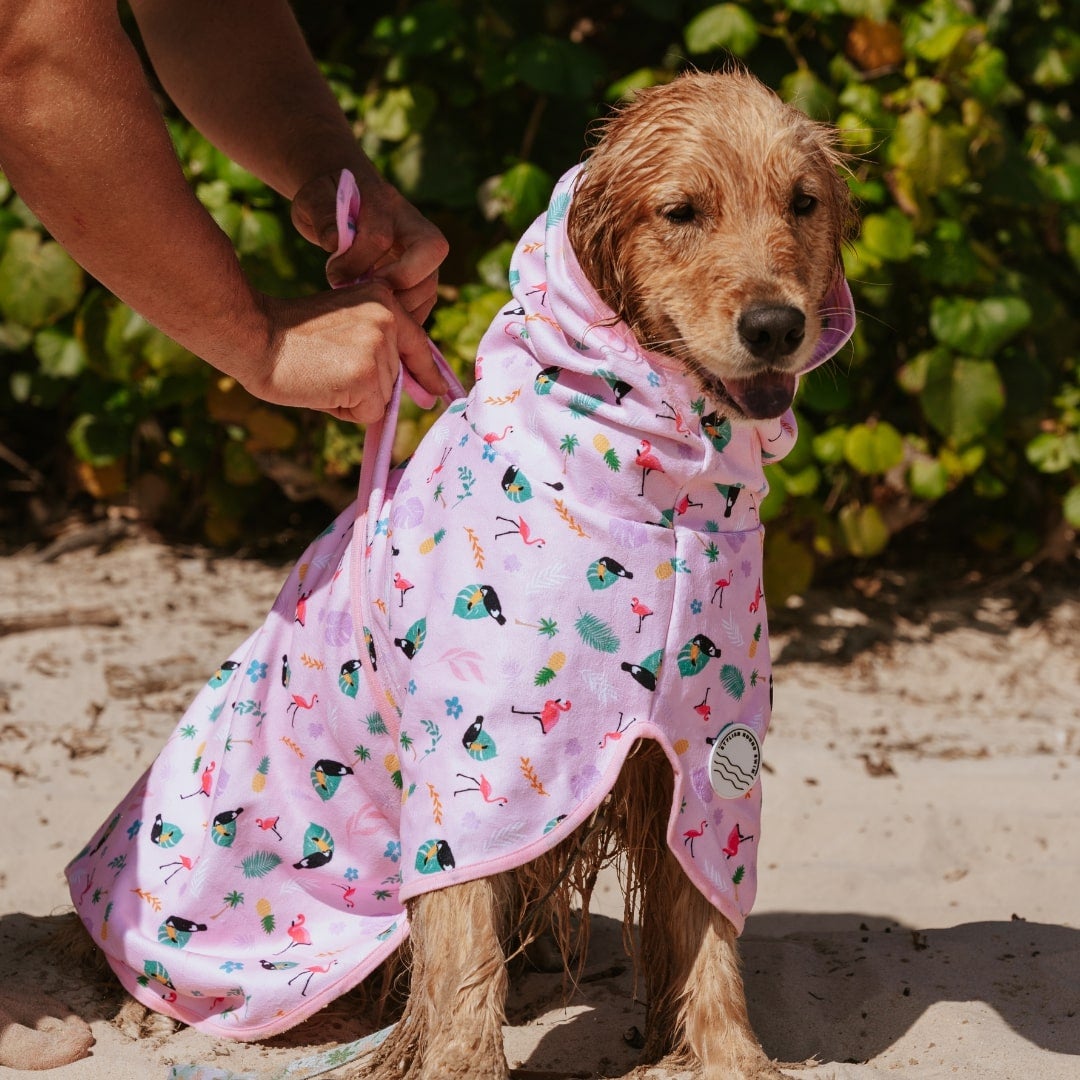 Tropical Dog Robe