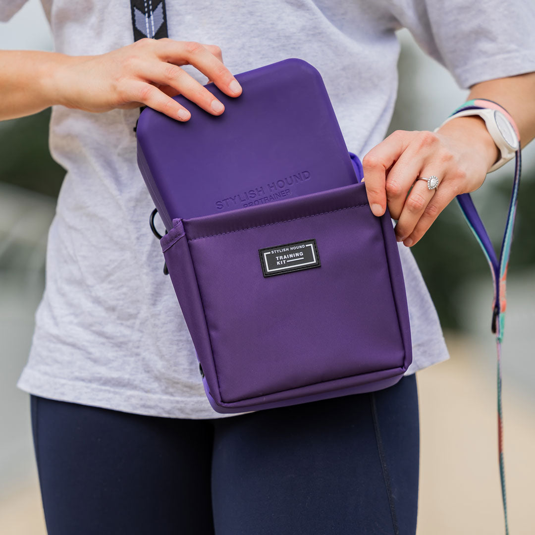 Purple Pro Trainer Silicone Pouch