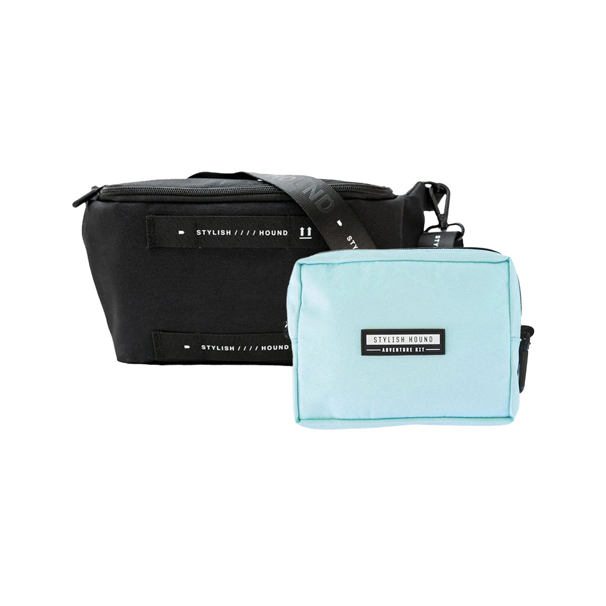 Black S.H Waist/Cross Body Bag + Express Pouch