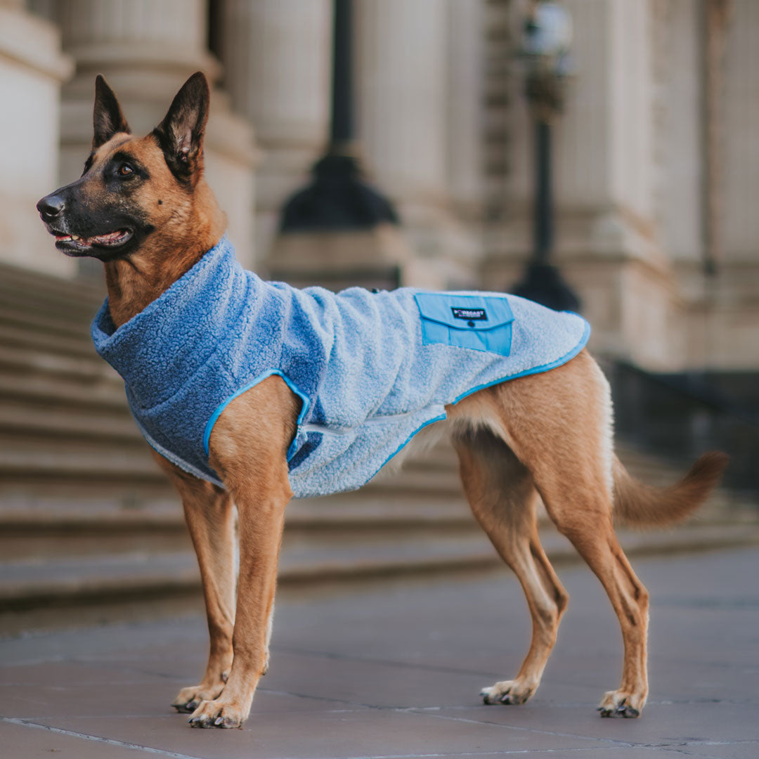 Blueberry Fleece Vest
