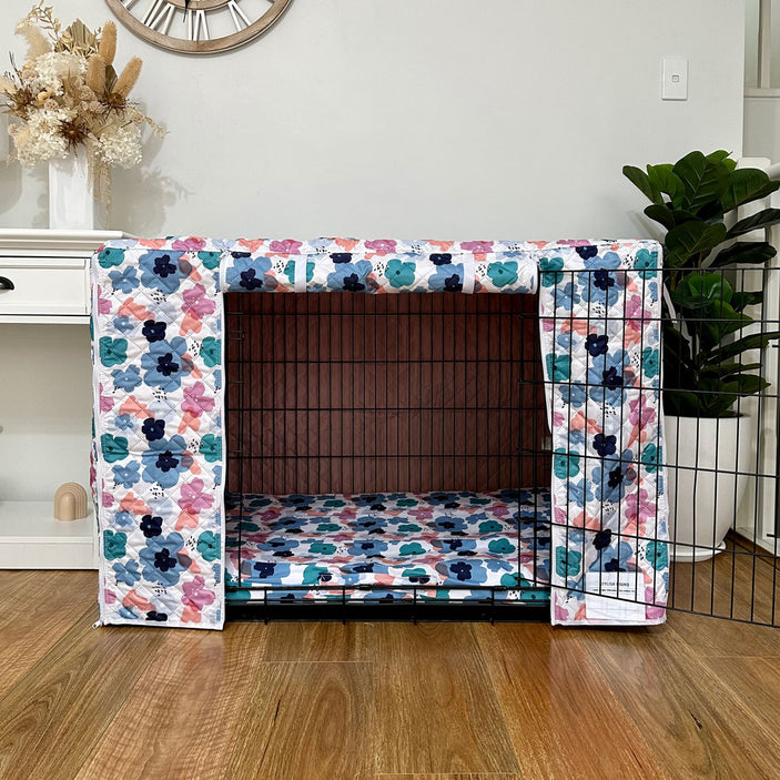 Daisy Quilted Crate Cover