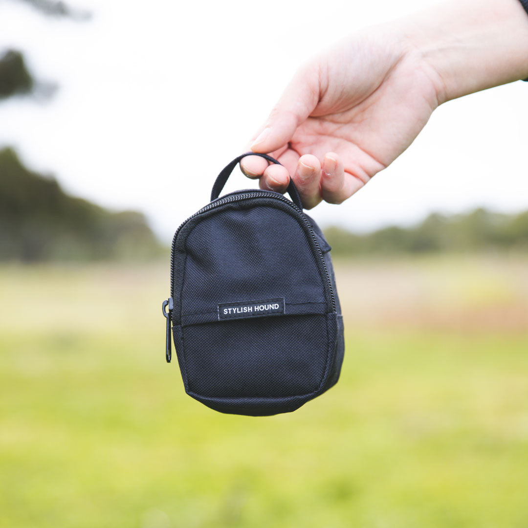 Black Mini Backpack - Black