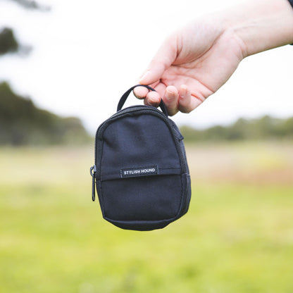 Black Mini Backpack - Black