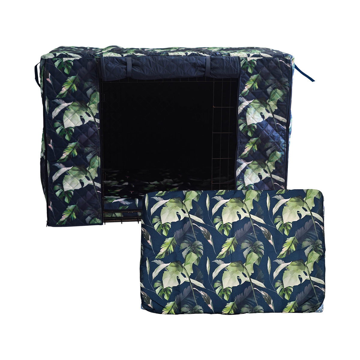 Quilted Crate Cover +  Mattress & Mattress Cover + Crate Blanket