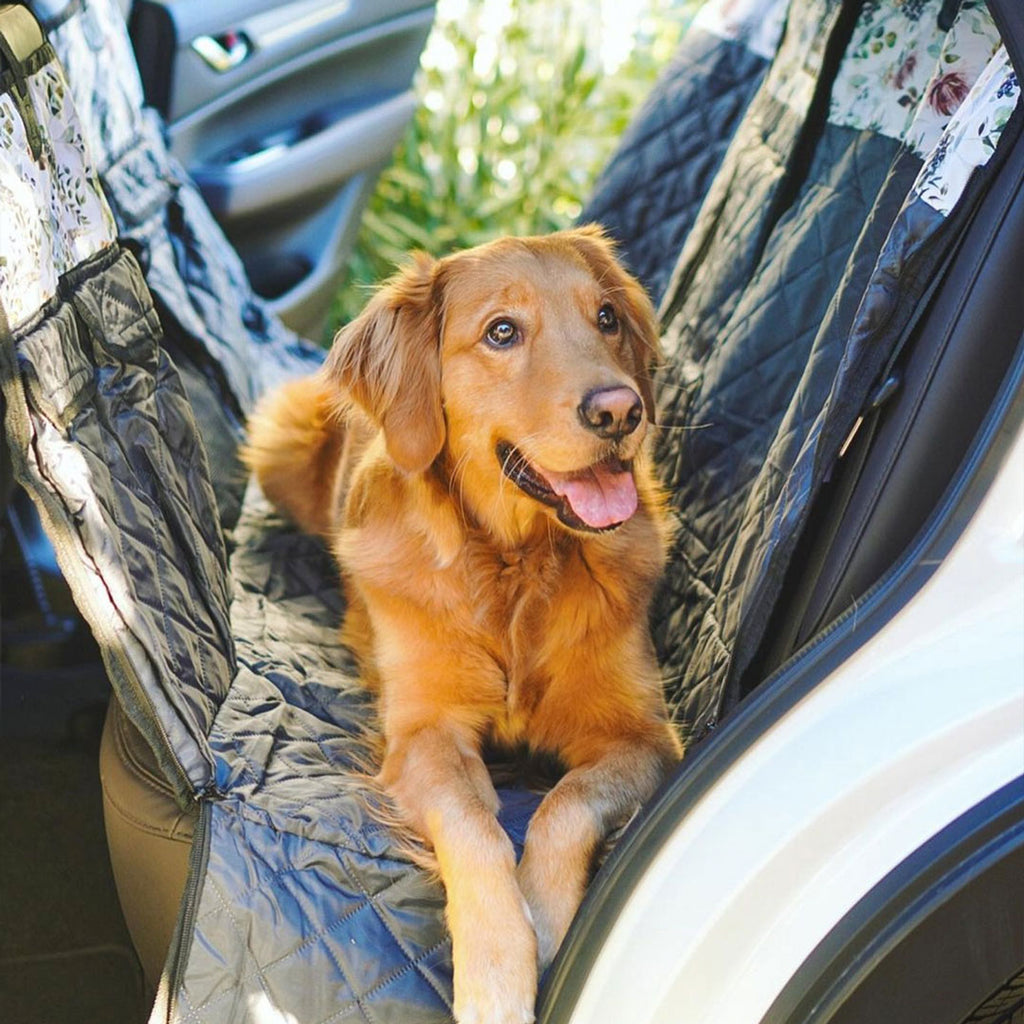 Evergreen Back Seat Cover w Travel Bag