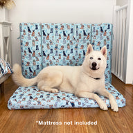 Woof Pack Quilted Crate Cover