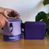 Purple Train n' Treat Pouch