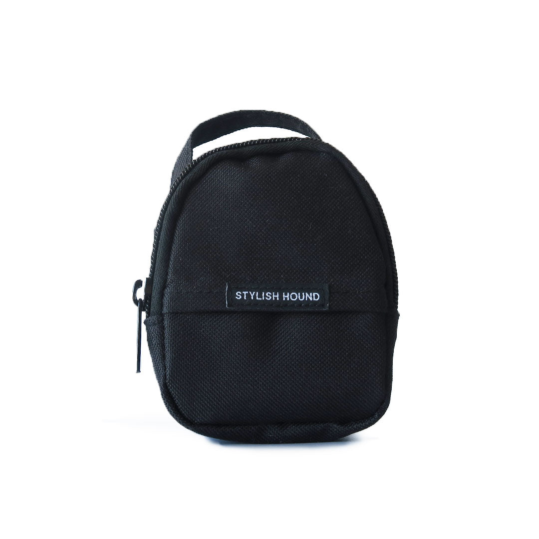 Black Mini Backpack - Black
