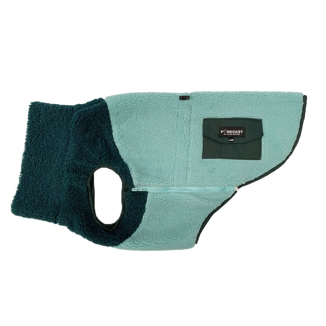 Tiffany Mint Fleece Vest