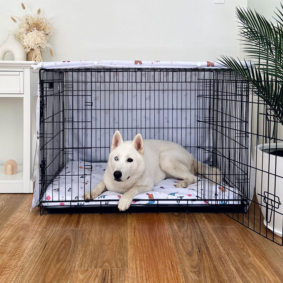 Happy Pack Basic Dog Crate Cover Afterpay Stylish Hound