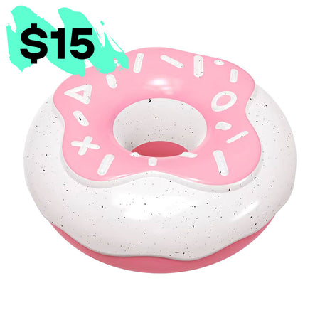 Strawberry Donut Squeaker Power Chew