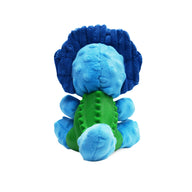 Triceratops 2in1 Soft + Rubber Toy Treat Dispenser