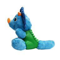 Triceratops 2in1 Soft + Rubber Toy Treat Dispenser