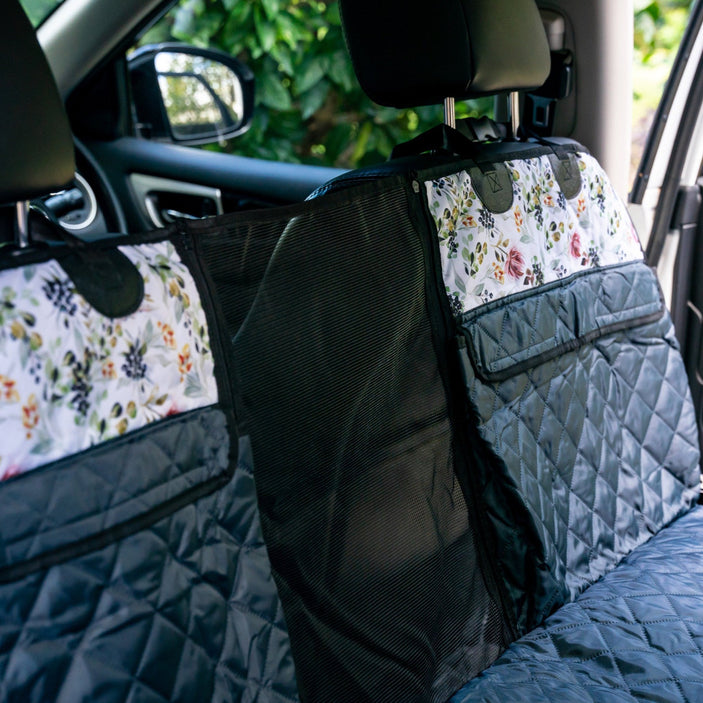 Evergreen Back Seat Cover w Travel Bag