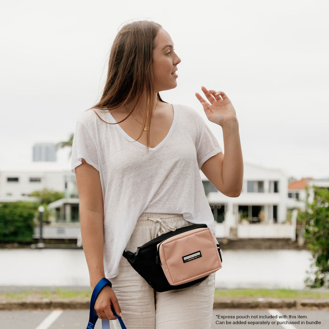 S.H Black Waist/Cross Body Bag | Afterpay | Stylish Hound