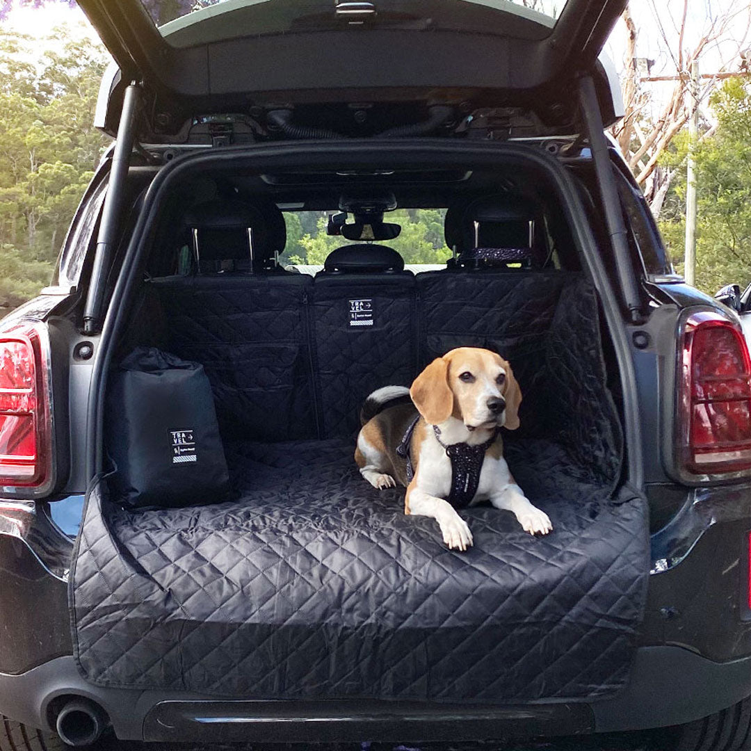 Black Dog Car Boot Cover With Drawstring Bag Afterpay