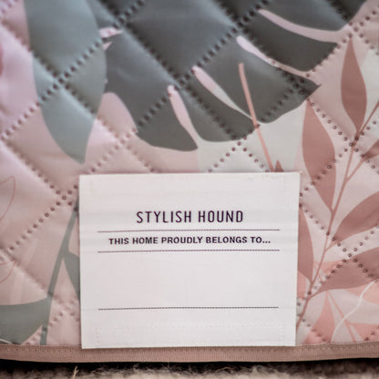 Botanica Quilted Crate Cover