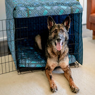 Geo Quilted Crate Cover