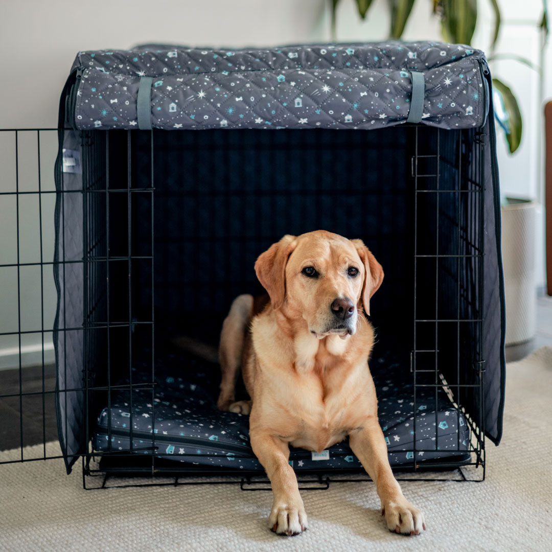 Starry Night Dog Crate Cover Afterpay Stylish Hound