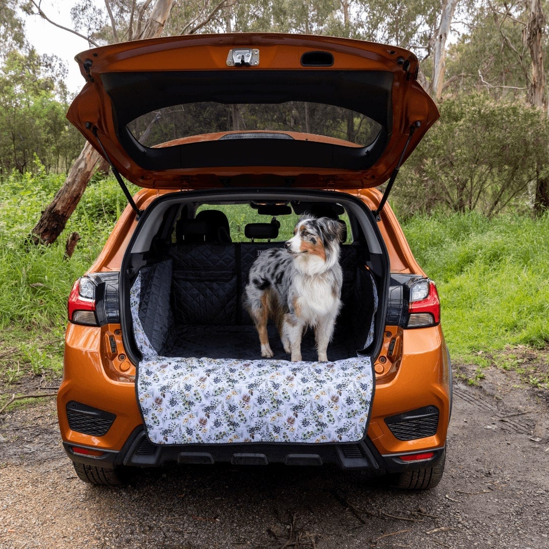 Evergreen Dog Car Boot Cover With Drawstring Bag Afterpay